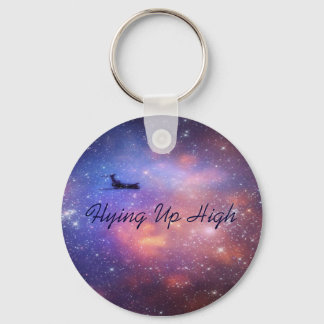 Space Aeroplane Keychain