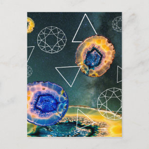 Space Agate Postcard