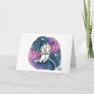 Space Age Mouser Holiday Card