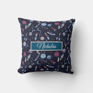 Space Age Retro Atomic Era Cushion