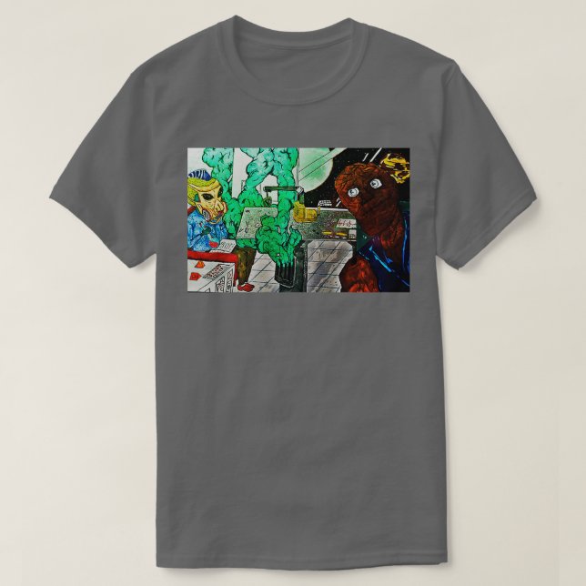 Space Alchemy T-Shirt (Design Front)