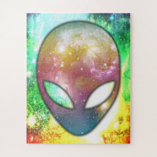 Space Alien Jigsaw Puzzle