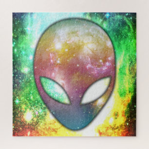 Space Alien Jigsaw Puzzle