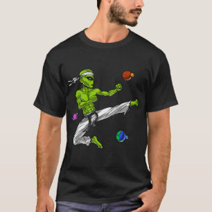 Space Alien Karate T-Shirt