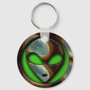 SPACE ALIEN KEY RING