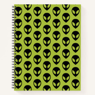 Space Alien Science Fiction Extraterrestrial Notebook
