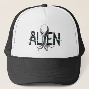 Space Alien Text Hat