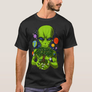 Space Alien Tree Of Life T-Shirt