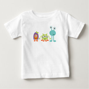 Space Aliens Baby T-Shirt