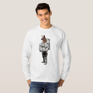 Space Alpaca Long Sleeve T-Shirt