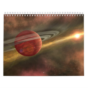Space and its beauty calendar
