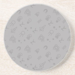Space And Science Doodles Coaster