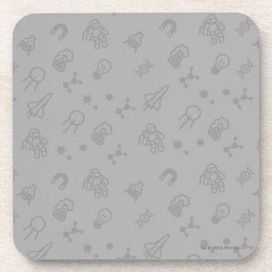 Space And Science Doodles Coaster