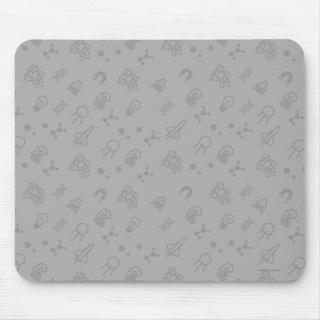 Space And Science Doodles Mouse Pad (Front)