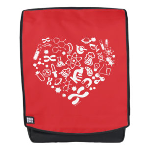 Space And Science Heart Backpack