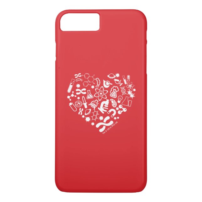 Space And Science Heart Case-Mate iPhone Case (Back)