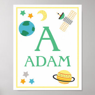 Space Animals Art Print Koala