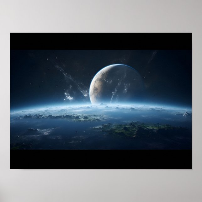 Space-art 1 poster (Front)