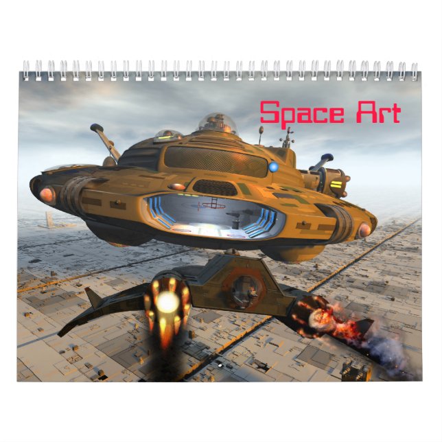 Space Art Calendar (Cover)