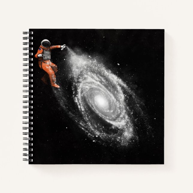 Space Art | Florent Bodart Notebook (Front)
