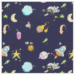 Space Astronaut Fabric