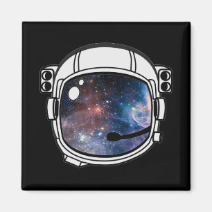 Space Astronaut Helmet Magnet