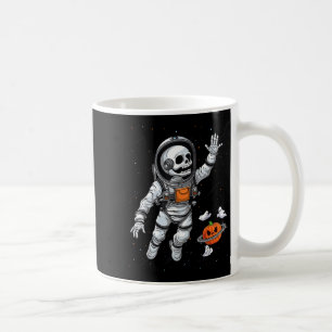 Space Astronaut Skeleton Halloween kids Boys Girls Coffee Mug