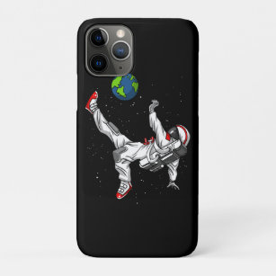 Space Astronaut Soccer Football Cosmic Case-Mate iPhone Case