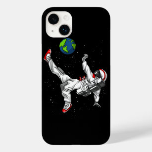 Space Astronaut Soccer Football Cosmic Case-Mate iPhone 14 Plus Case