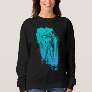 Space Astronaut spacewalk Astronauts are Aliens 15 Sweatshirt
