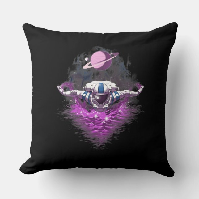 Space Astronaut Swimming Cushion (Front)