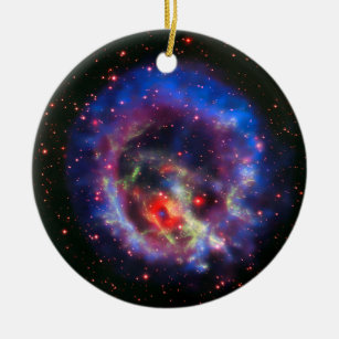 Space, astronomy, supernova, galaxy, NASA Ceramic Ornament