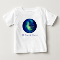 Space Baby Fine Jersey T-Shirt, White