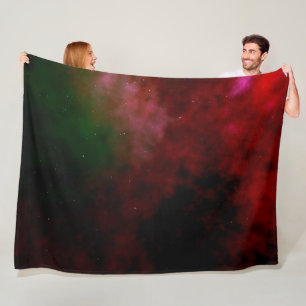 SPACE BACKGROUND FLEECE BLANKET