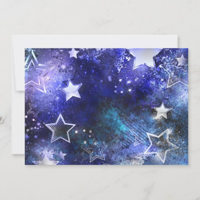 Space Background with Stars (Front)