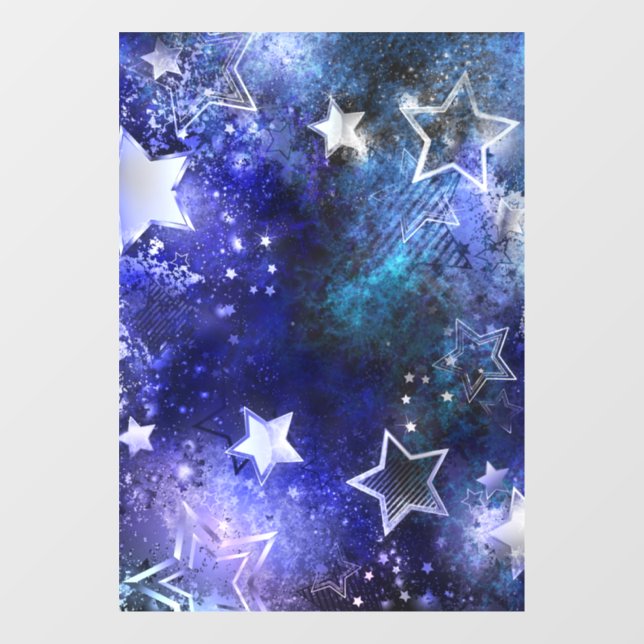 Space Background with Stars (Sheet)