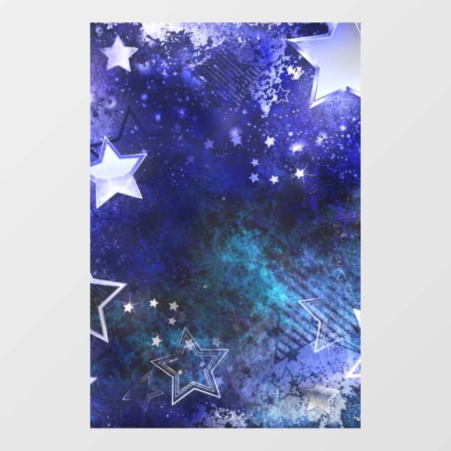 Space Background with Stars (Sheet)