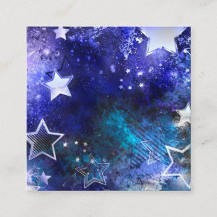Space Background with Stars Appointment Card