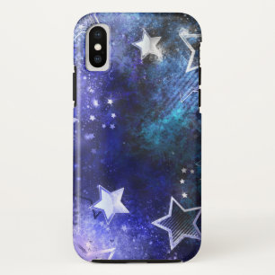 Space Background with Stars iPhone XS Case