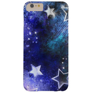 Space Background with Stars Barely There iPhone 6 Plus Case