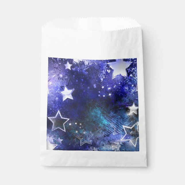 Space Background with Stars Favour Bag (Front)