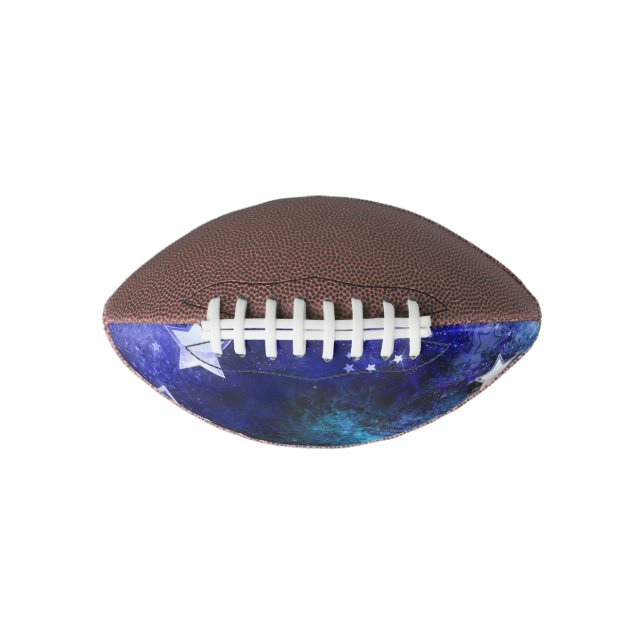 Space Background with Stars Football (Front)
