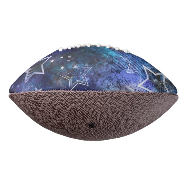 Space Background with Stars Football (Rotated 270)