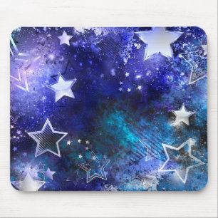 Space Background with Stars Mouse Pad