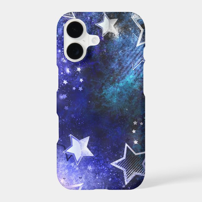 Space Background with Stars Samsung Galaxy Case (Back)