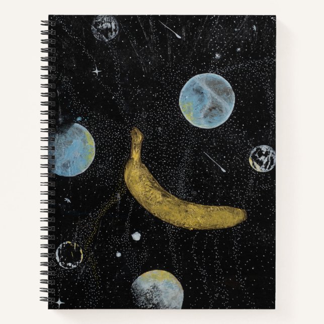 Space Banana Notebook (Front)
