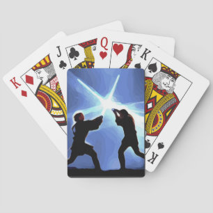 Space battle playing cards