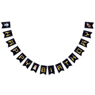 Space Birthday Party First Trip Around The Sun Bunting