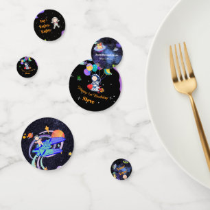 Space Birthday Party Theme Confetti