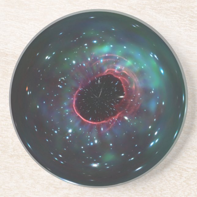 Space Bubble Marble Coaster (Front)